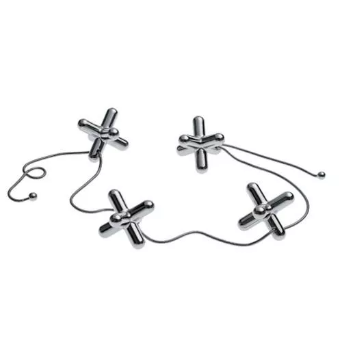 Jacks Tripod Trivet with Movable Pieces by LPWK for Alessi