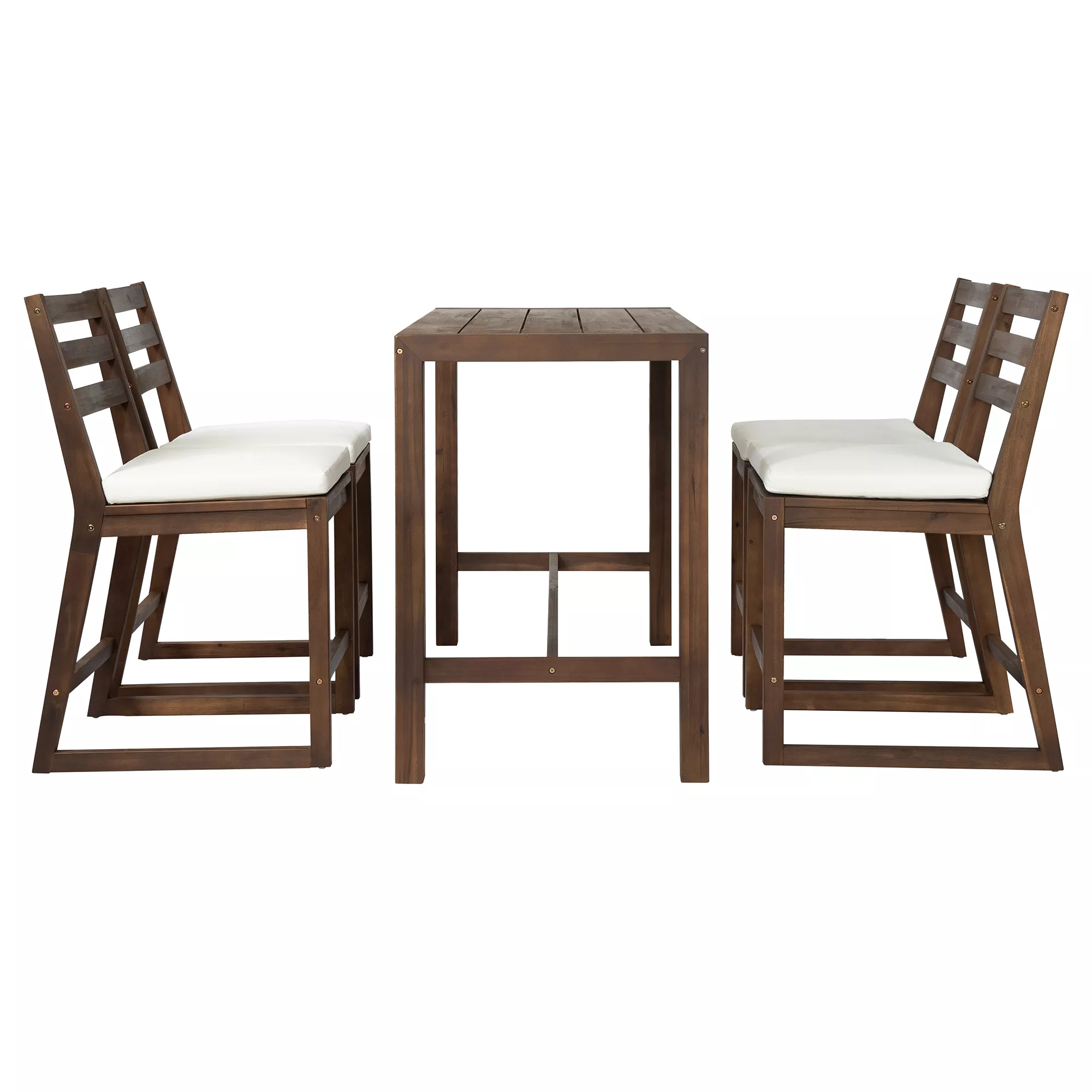 Kaxtug 5-Piece Rustic Patio Bar Set
