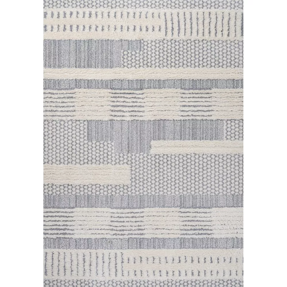 Kerstin Geometric High-Low Area Rug