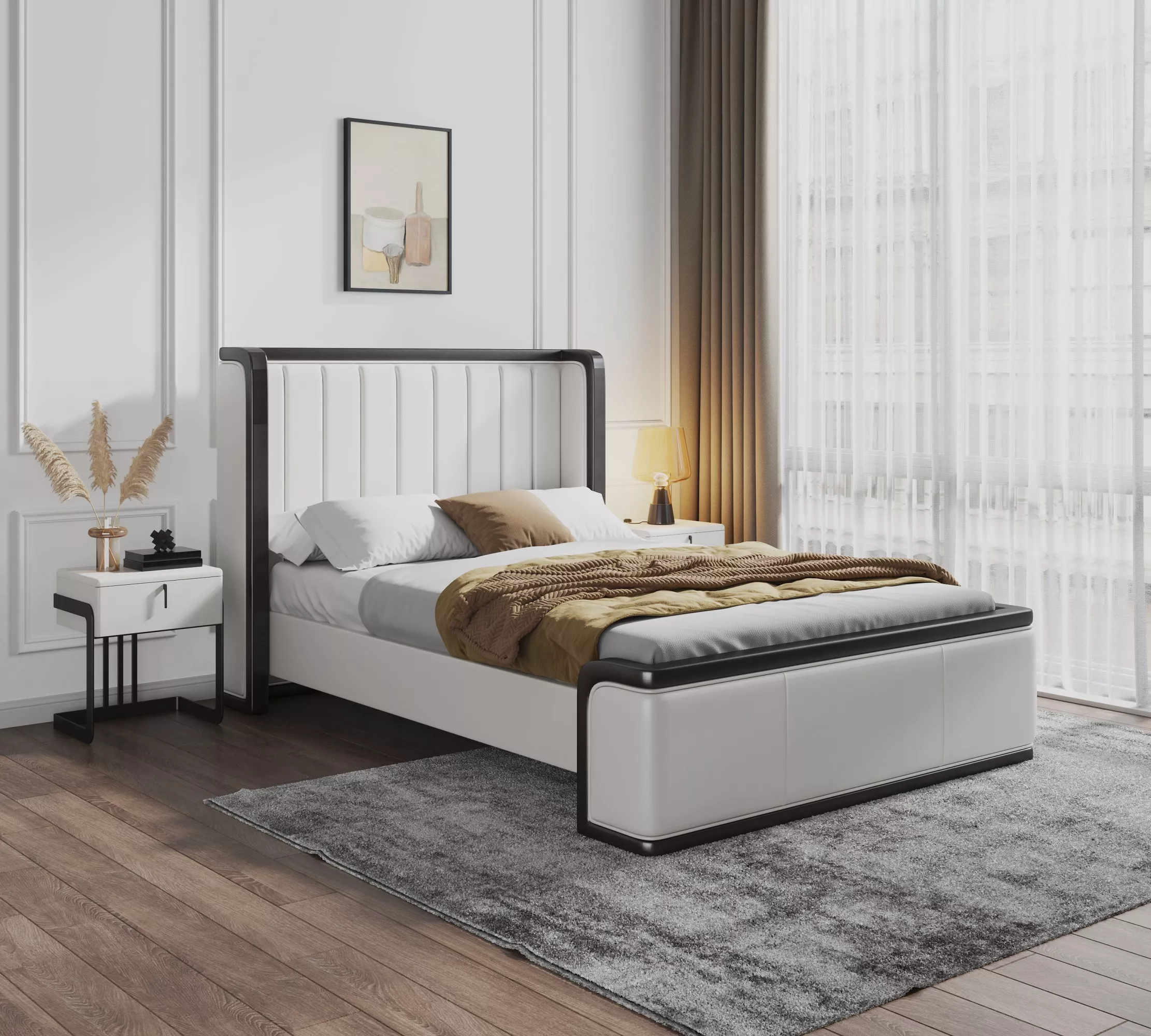 Kingdom Cream Full Bed