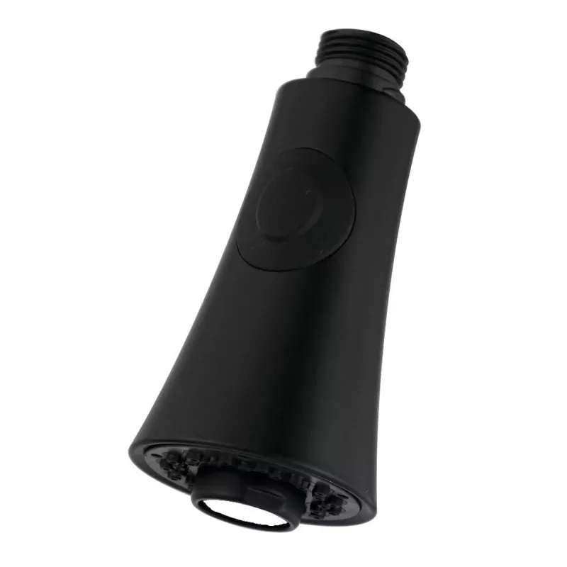 Kingston Brass Pull-Down Kitchen Faucet Sprayer in Matte Black