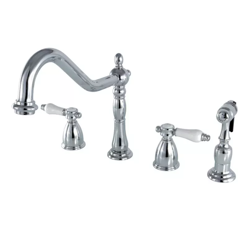 Kingston Brass Widespread Kitchen Faucet