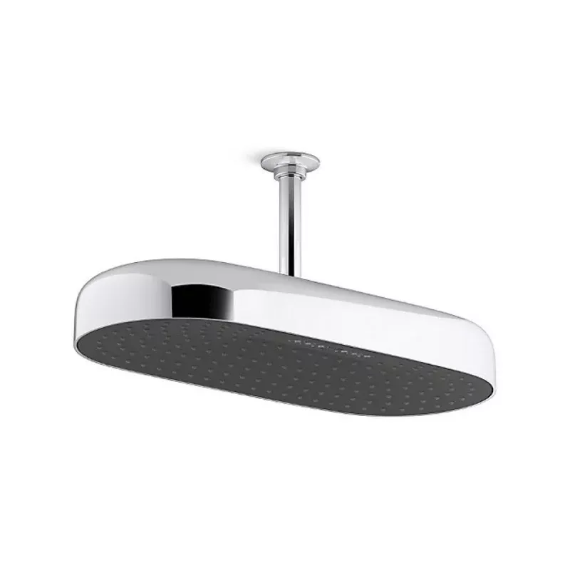 Kohler K-26297T-CP STATEMENT Multi-Function 18" Deep Massage Showerhead (Polished Chrome)