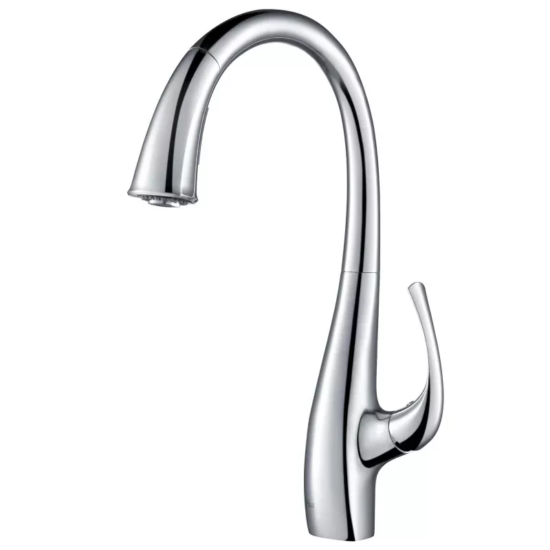 KRAUS Ansel Dual Function Pull-Down Kitchen Faucet in Chrome - Discontinued