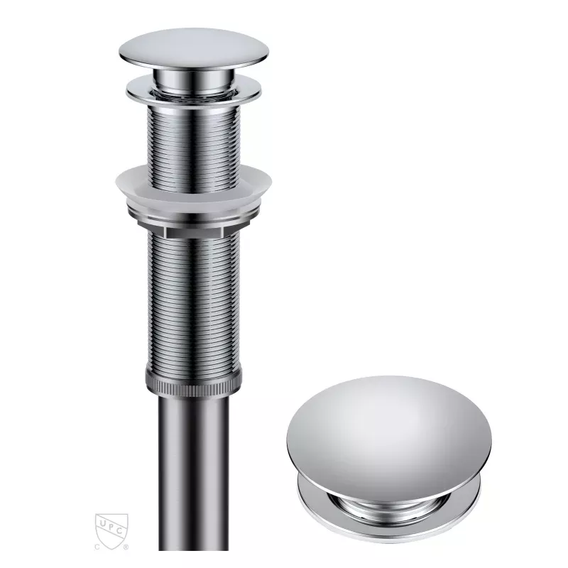 KRAUS Bathroom Sink Pop-Up Drain with Extended Thread