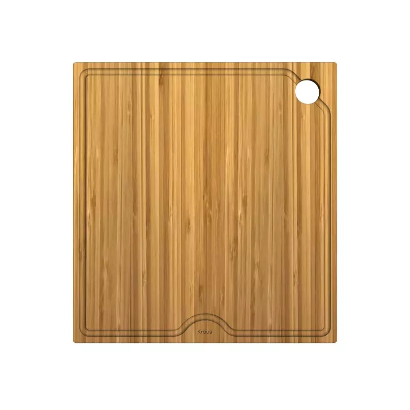 KRAUS Workstation Kitchen Sink 16" Solid Bamboo Cutting Board