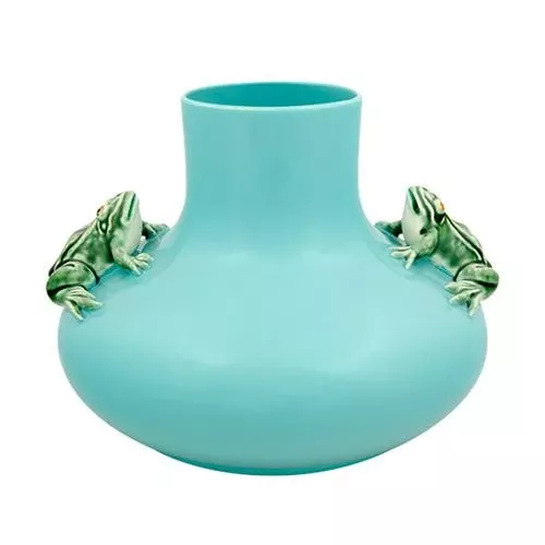 Large Frog Vase, 12,2" by Bordallo Pinheiro