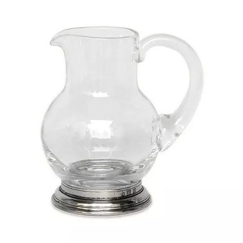 Lead-Free Glass Pitcher by Match Pewter