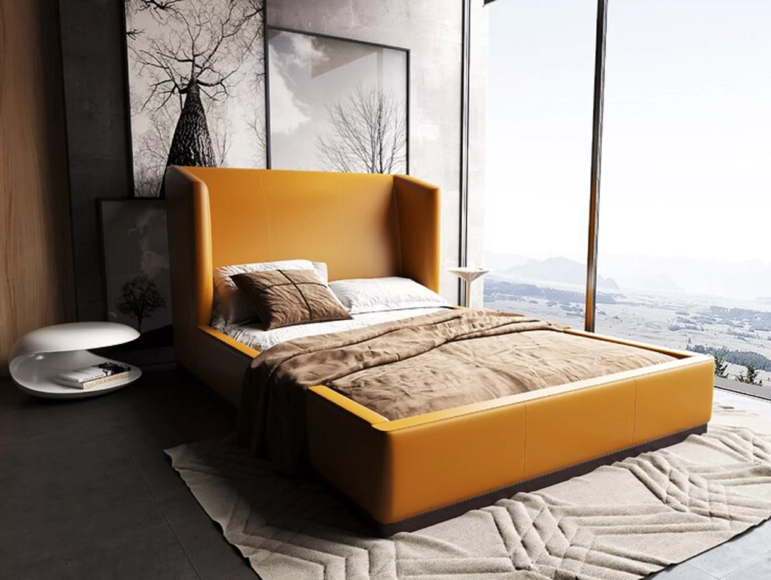 Lenyx Brown Full Bed