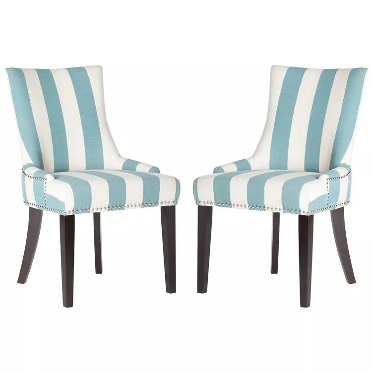 Lester Awning Stripes Dining Chairs