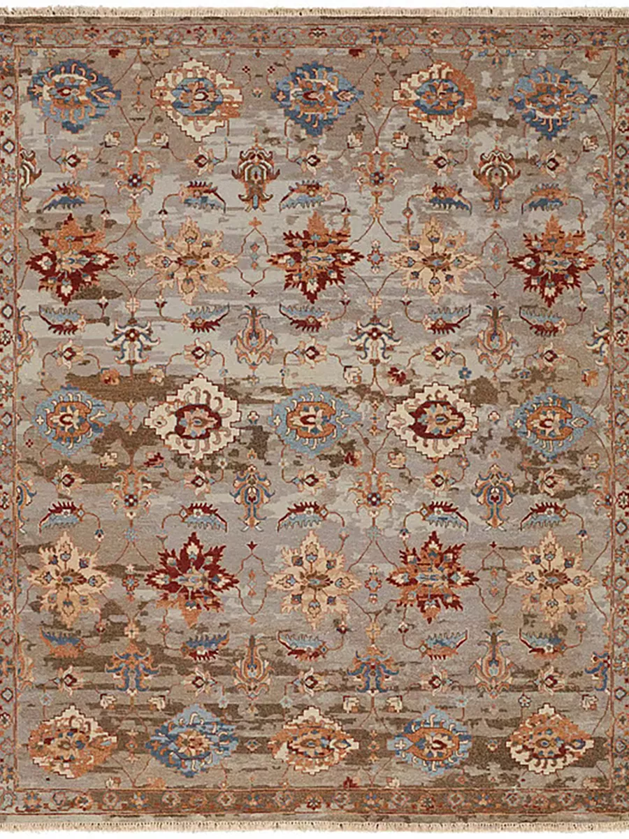 Leylan 0583F 2' x 3' Brown/Tan/Gray Rug