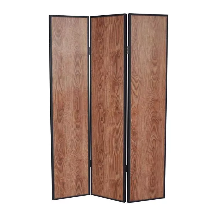 Light Brown Maple Wood Room Divider - Screen Gems