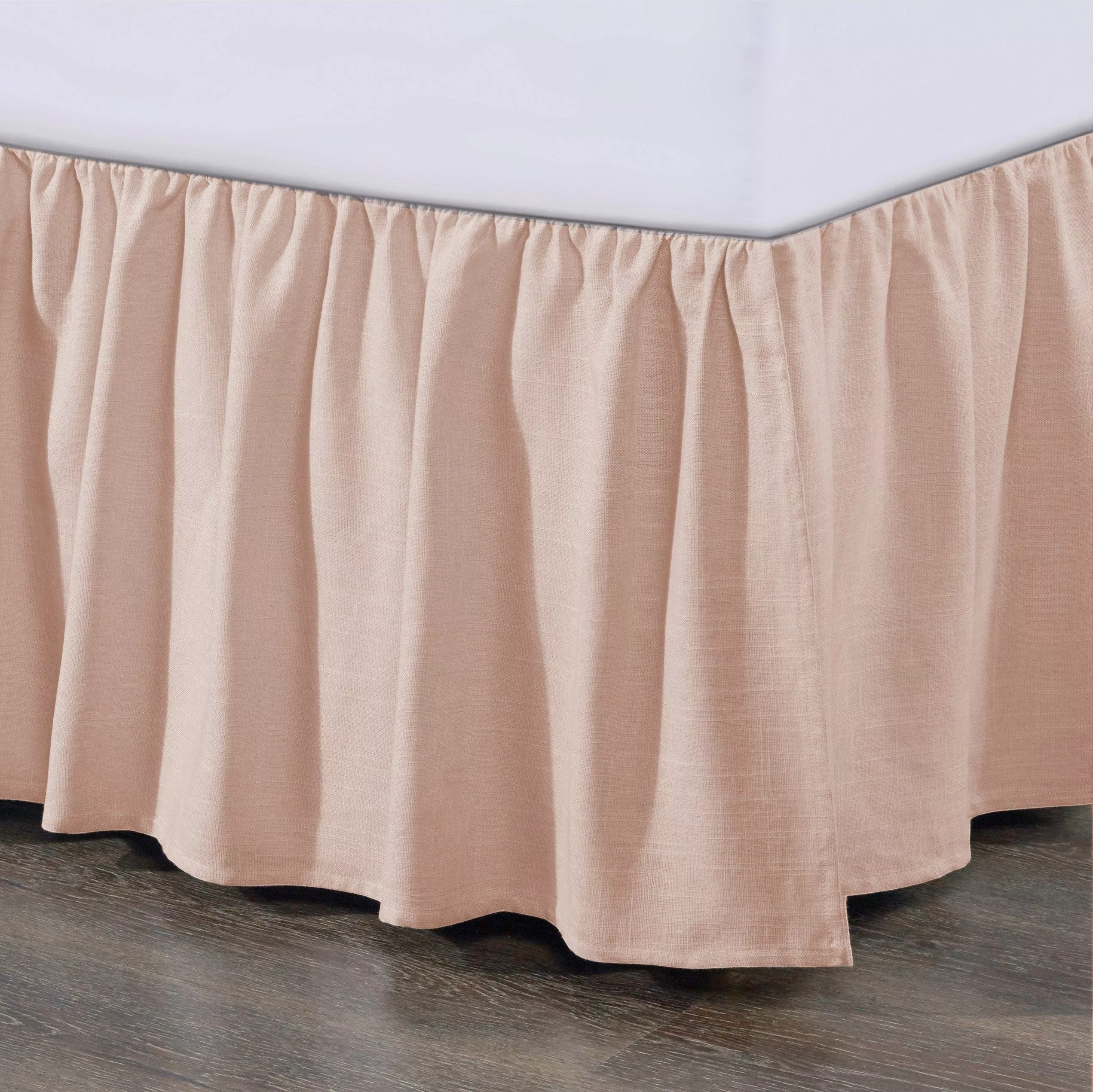 Lily Blush King Bed Skirt