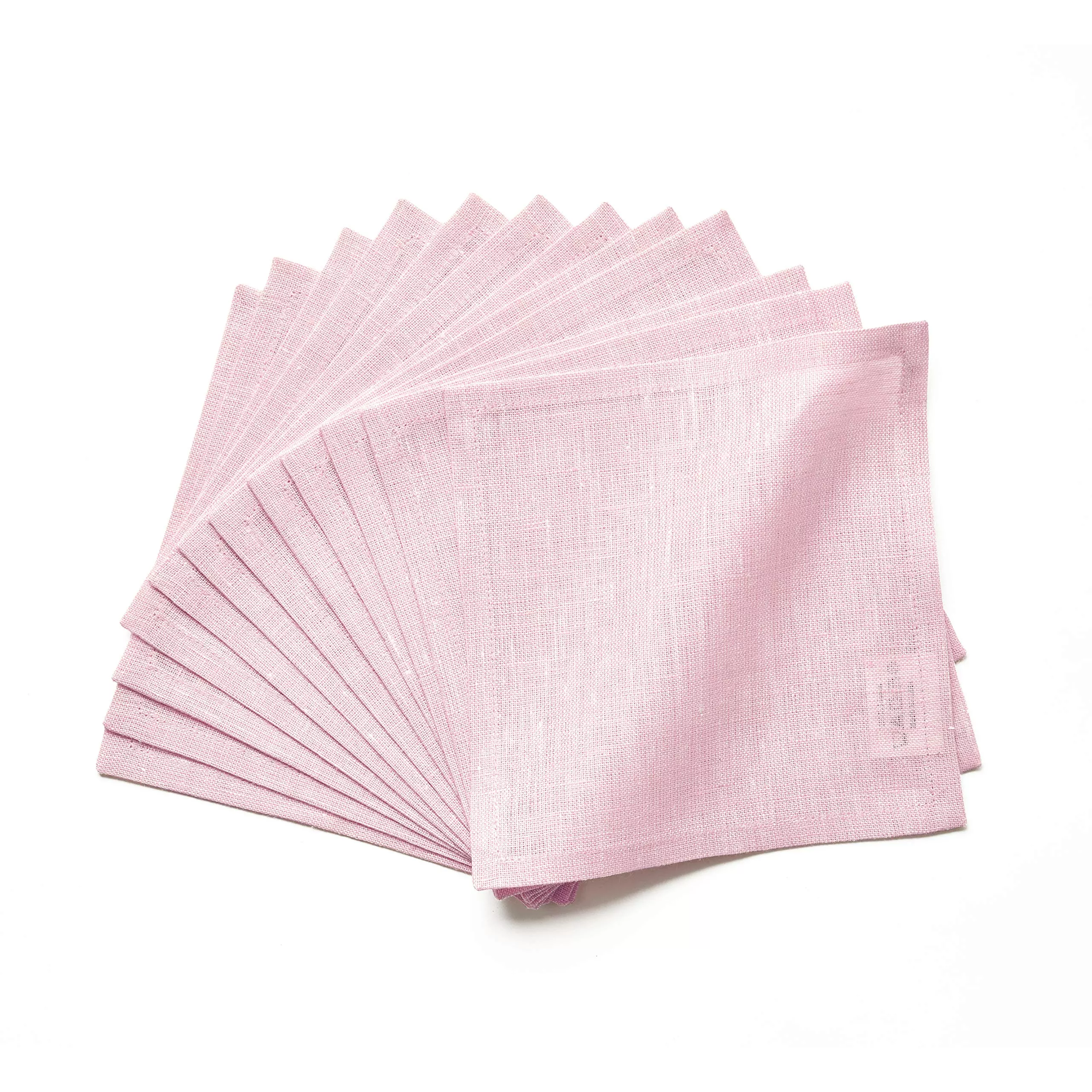 Linen Cocktail Napkins - Athena