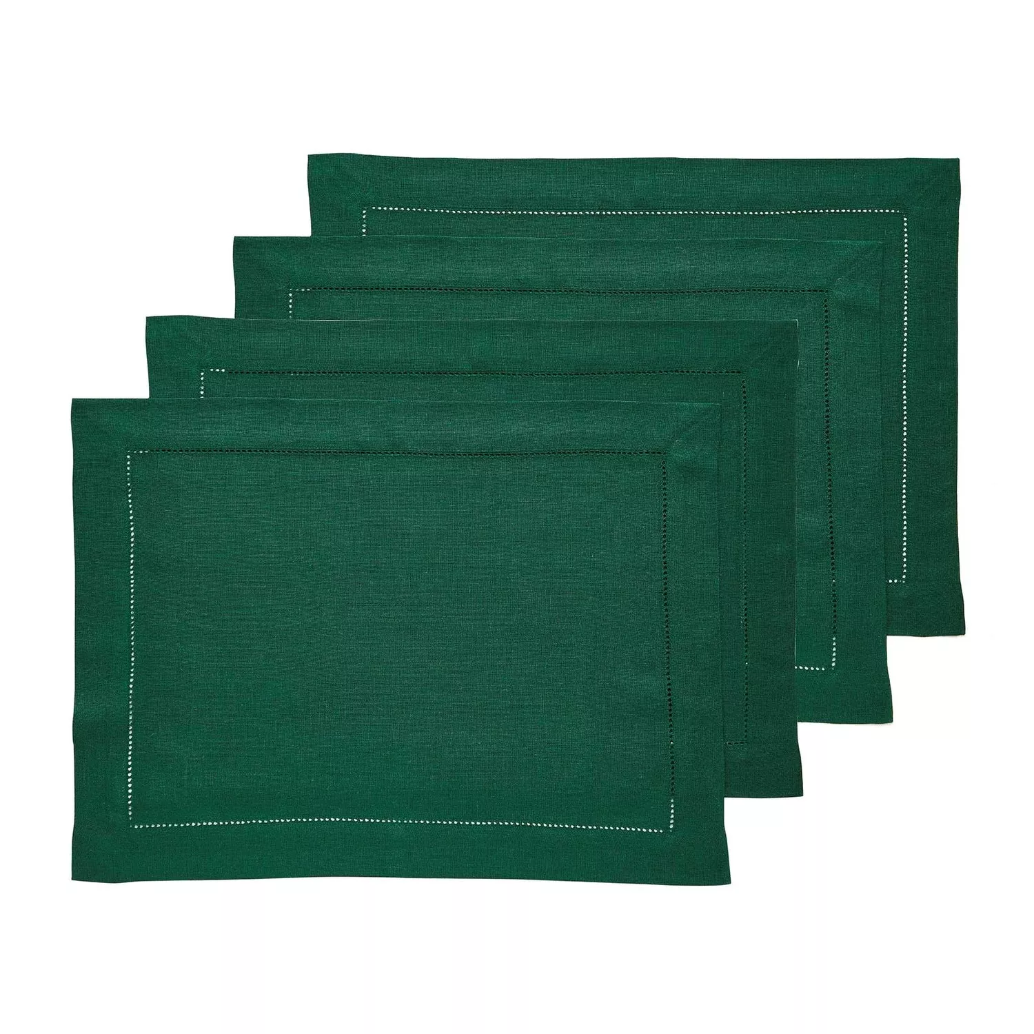 Linen Placemats - Classic Hemstitch