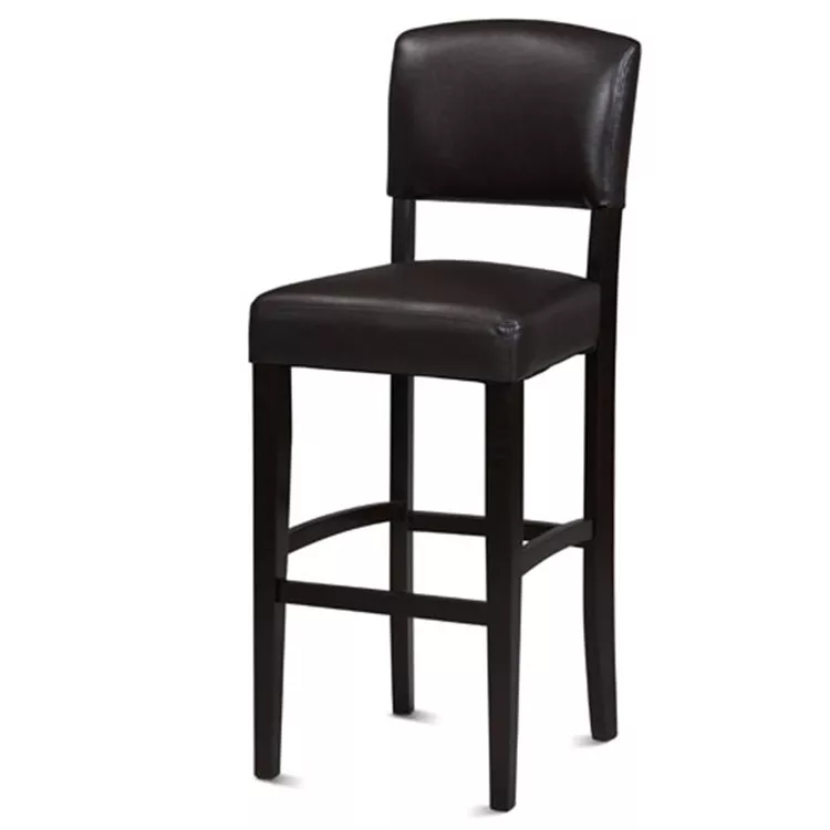 Linon Monaco Espresso Bar Stool Dark Brown