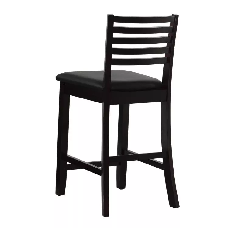 Linon Torino Merlot Ladder Counter Stool