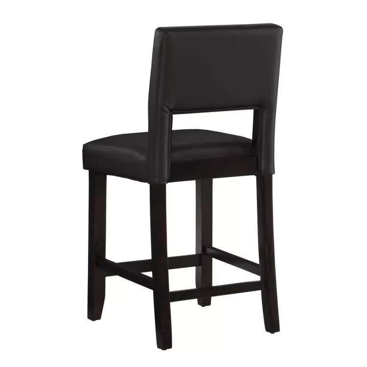Linon Vega Espresso Counter Stool