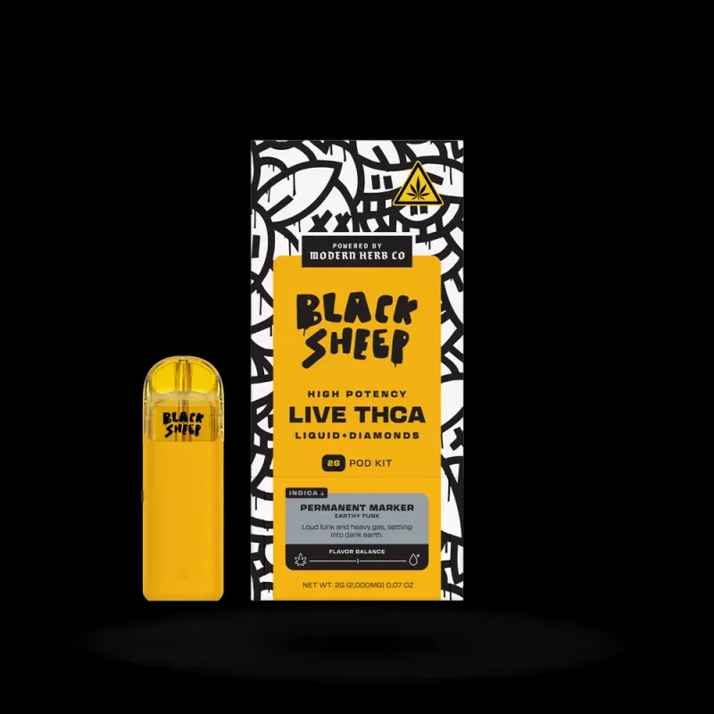 Liquid Diamonds Pod Kit: Permanent Marker (Indica) 2g