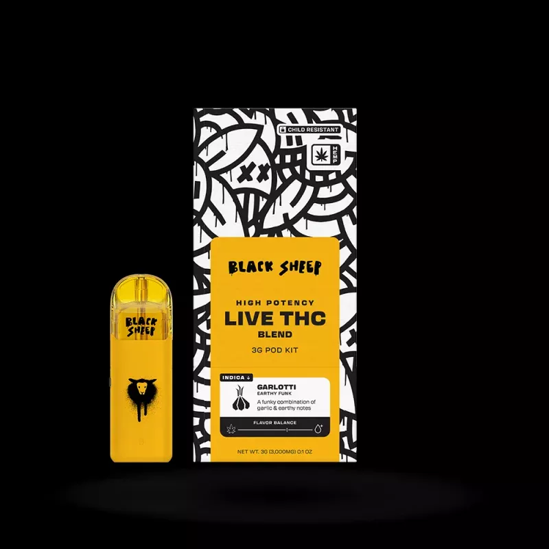 Live THCa Blend Pod Starter Kit: Garlotti 3g