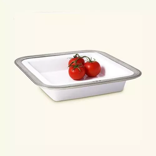 Luisa Square Serving Dish by Match Pewter