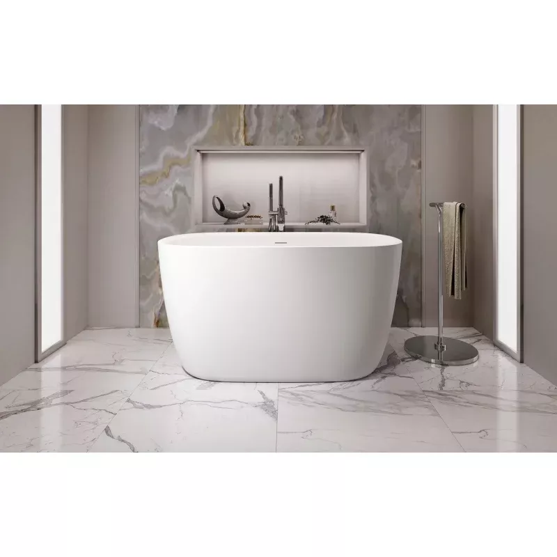 Lullaby 2-Wht Stone Bathtub