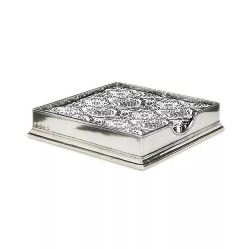 Luncheon Napkin Box by Match Pewter