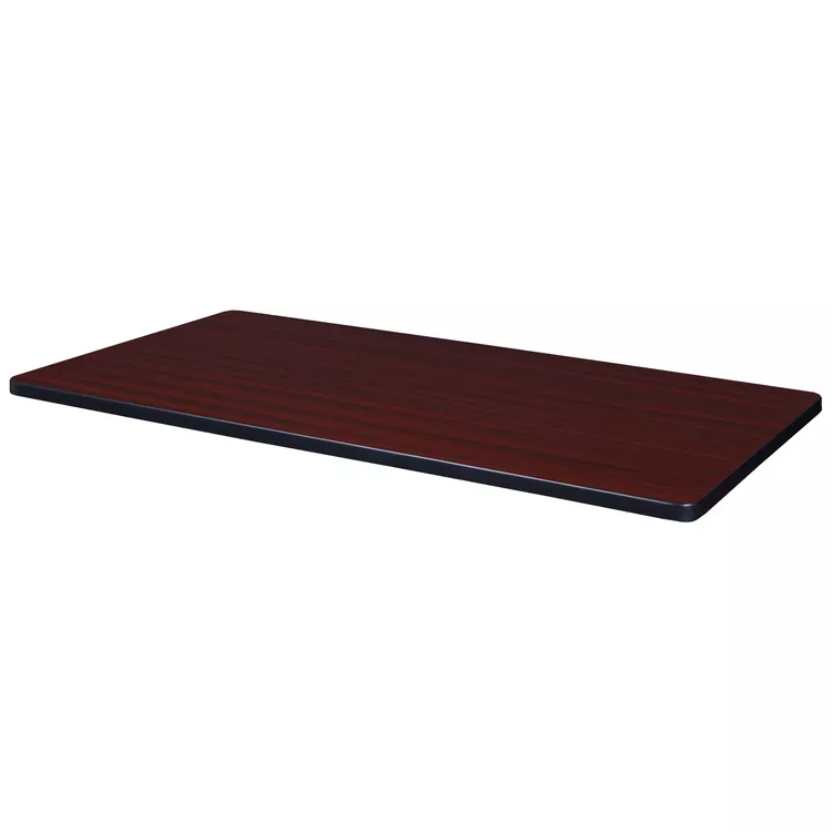 Mahogany/Mocha Walnut Laminate Table Top - Rectangle 42x24 Desk - Regency Seating