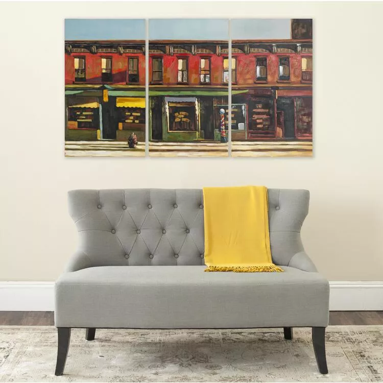 Main Street Triptych Wall Art