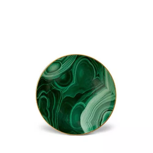 Malachite Small Dish by L'Objet