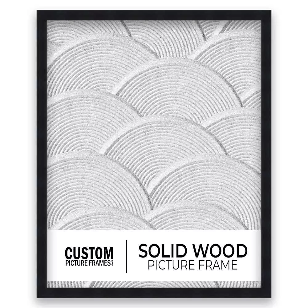 Matte Black Picture Frame
