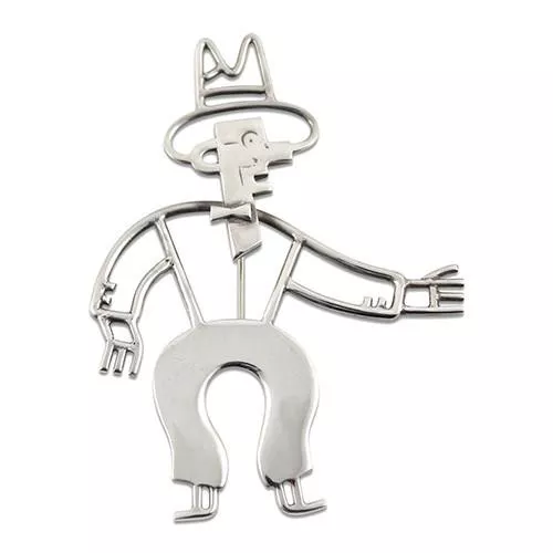Maury Brooch by Steven Guarnaccia for Acme Studio