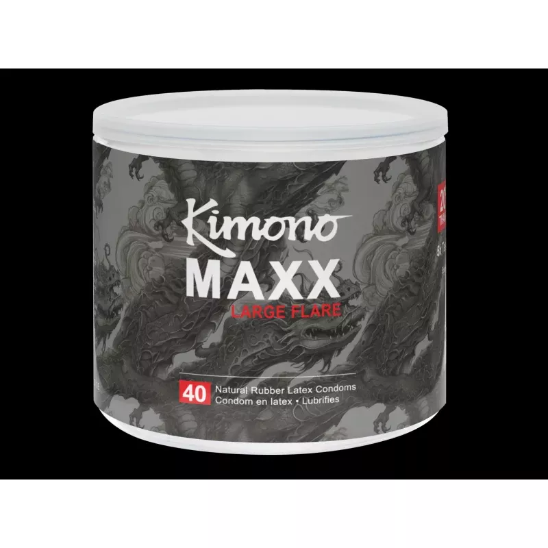 Maxx Condoms Large Flare Display Bowl-40Pack