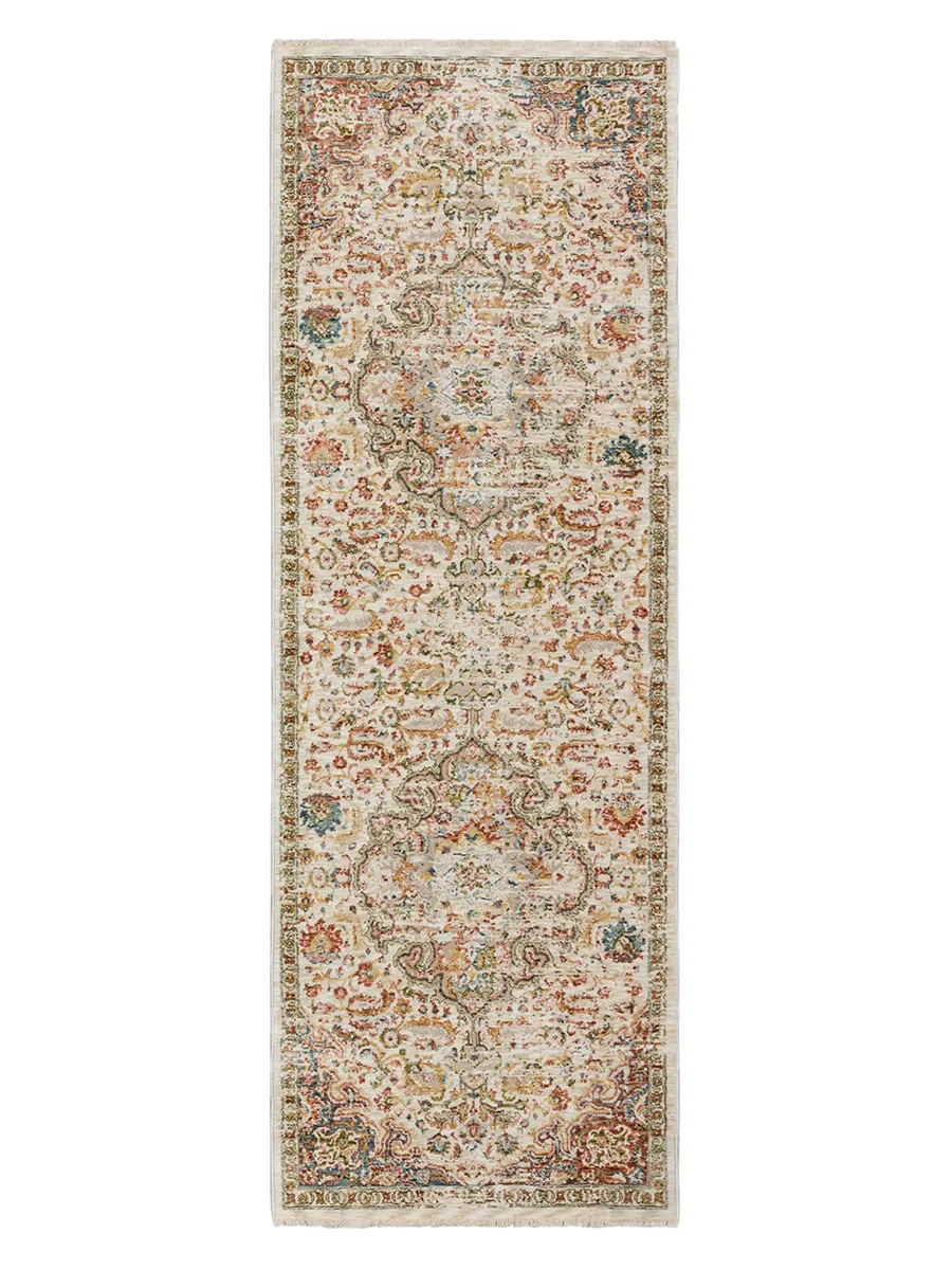 Memento Heritage Multi 2'6" x 7'6" Runner Rug