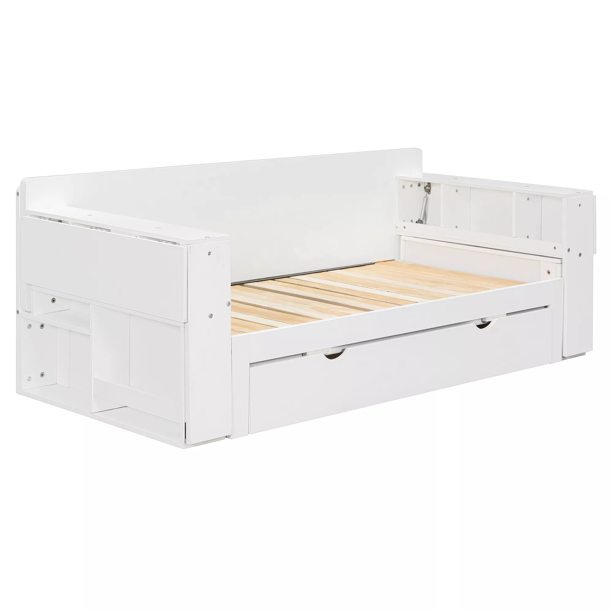 Merax 4-in-1 Multifunctional Sofa Bed Desk with Storage