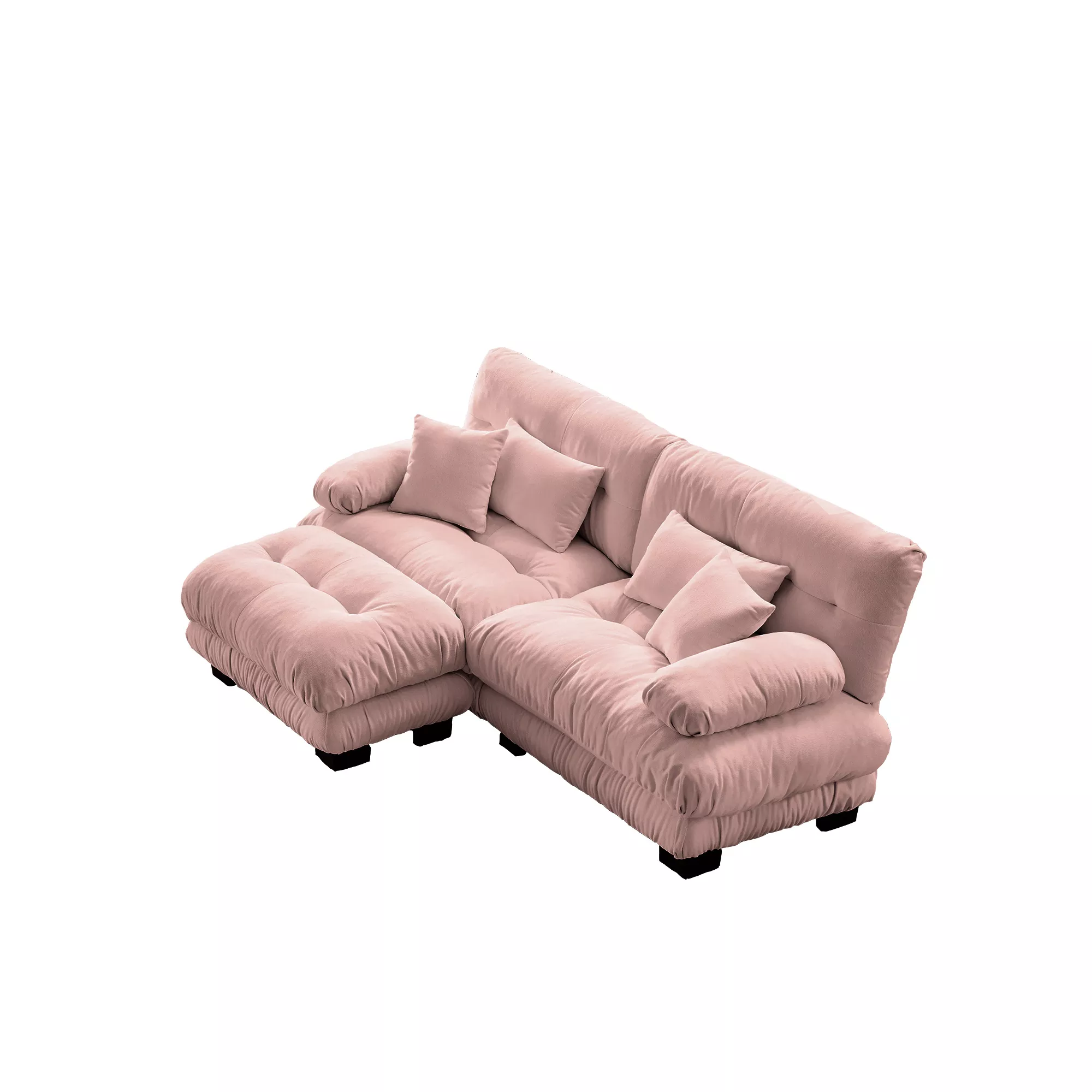 Merax Cloud Couch Sectional Sofa for Living Room