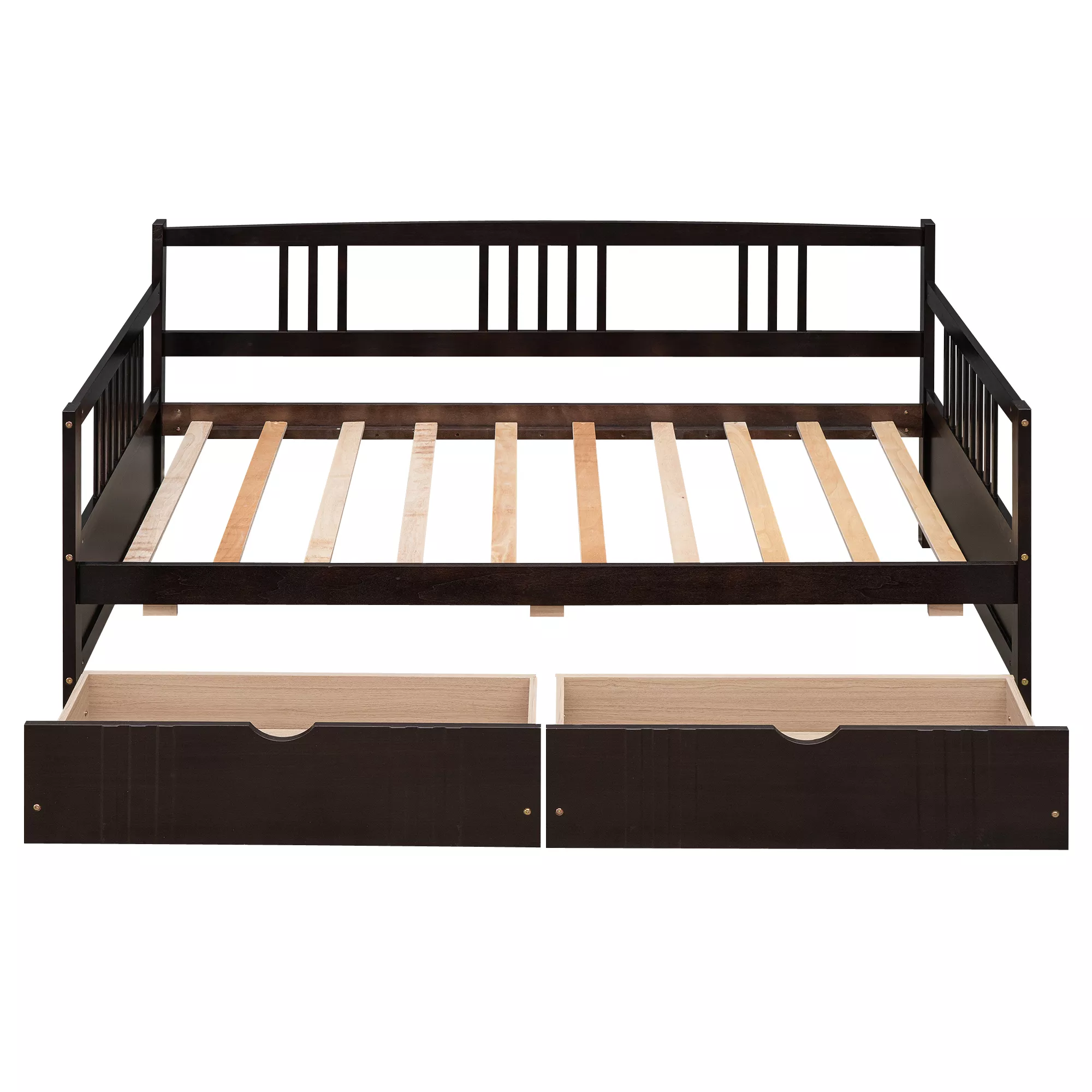 Merax Daybed Wood Bed with 2 Drawers