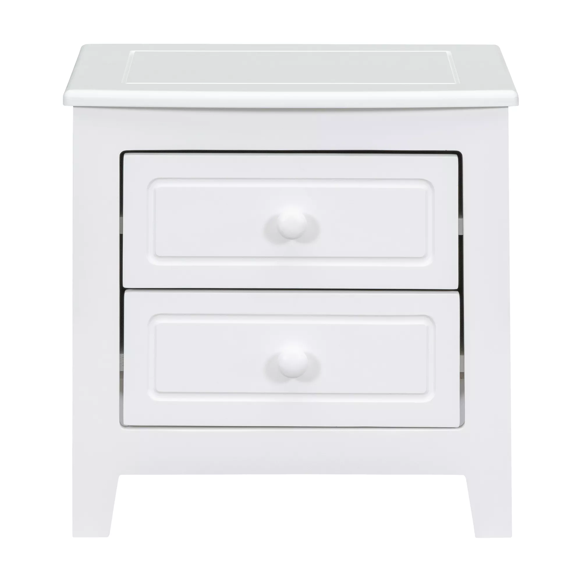 Merax Mid Century Retro 2-Drawer Nightstand