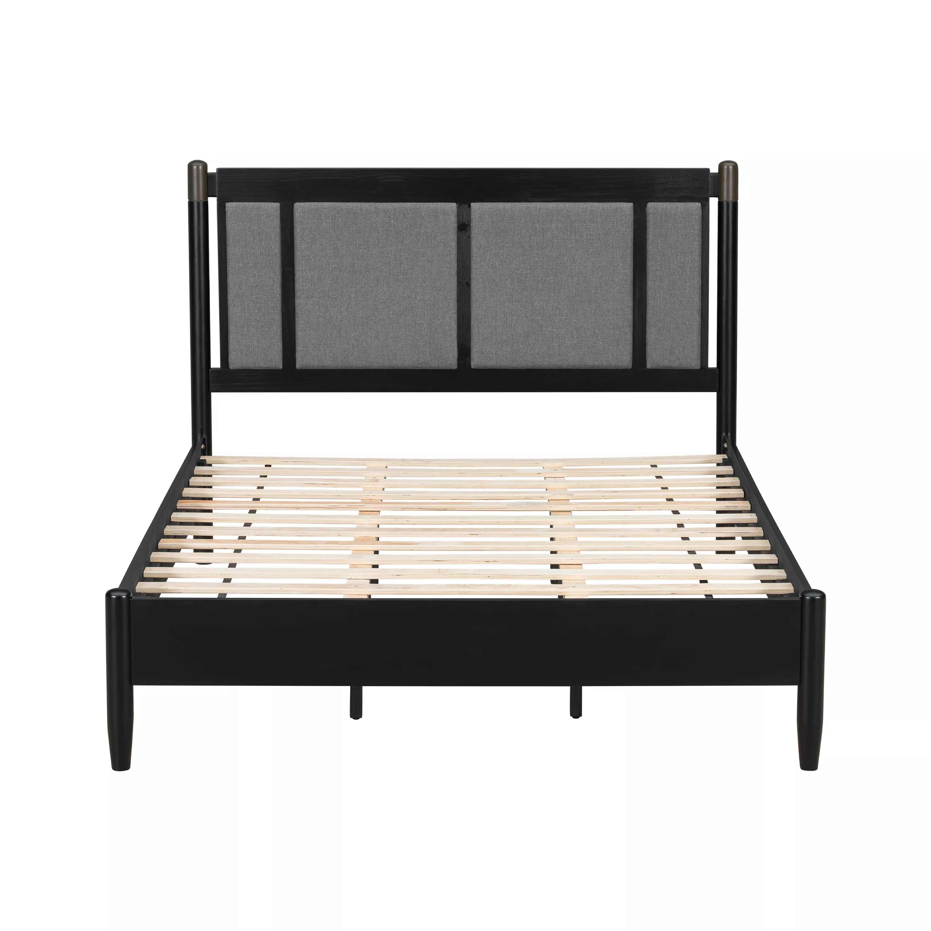 Merax Queen-Size Upholstered Platform Bed