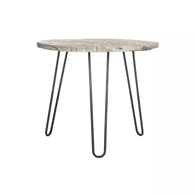 Mindy Wood Top Dining Table