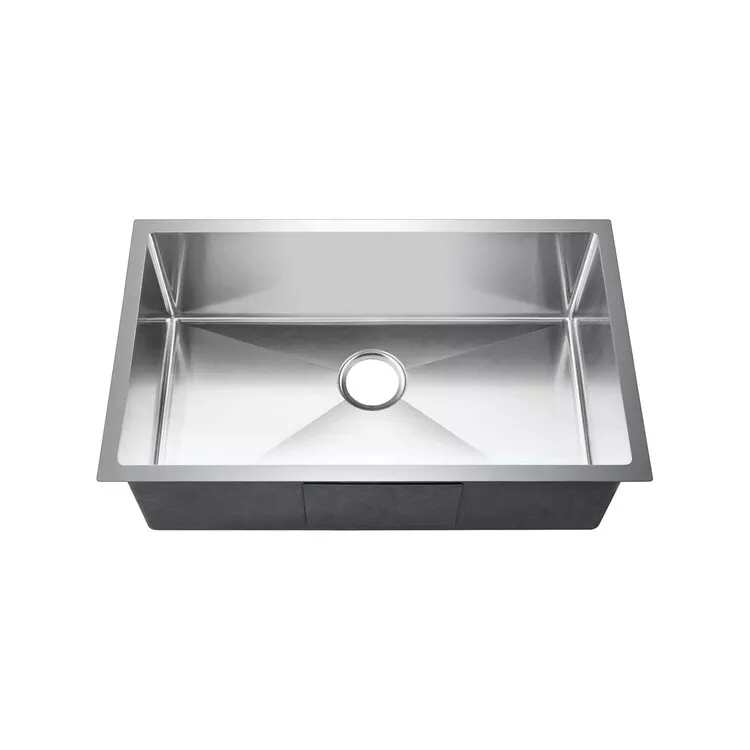 Modern Rectangular Stainless Steel Undermount Kitchen Sink - Barclay Products