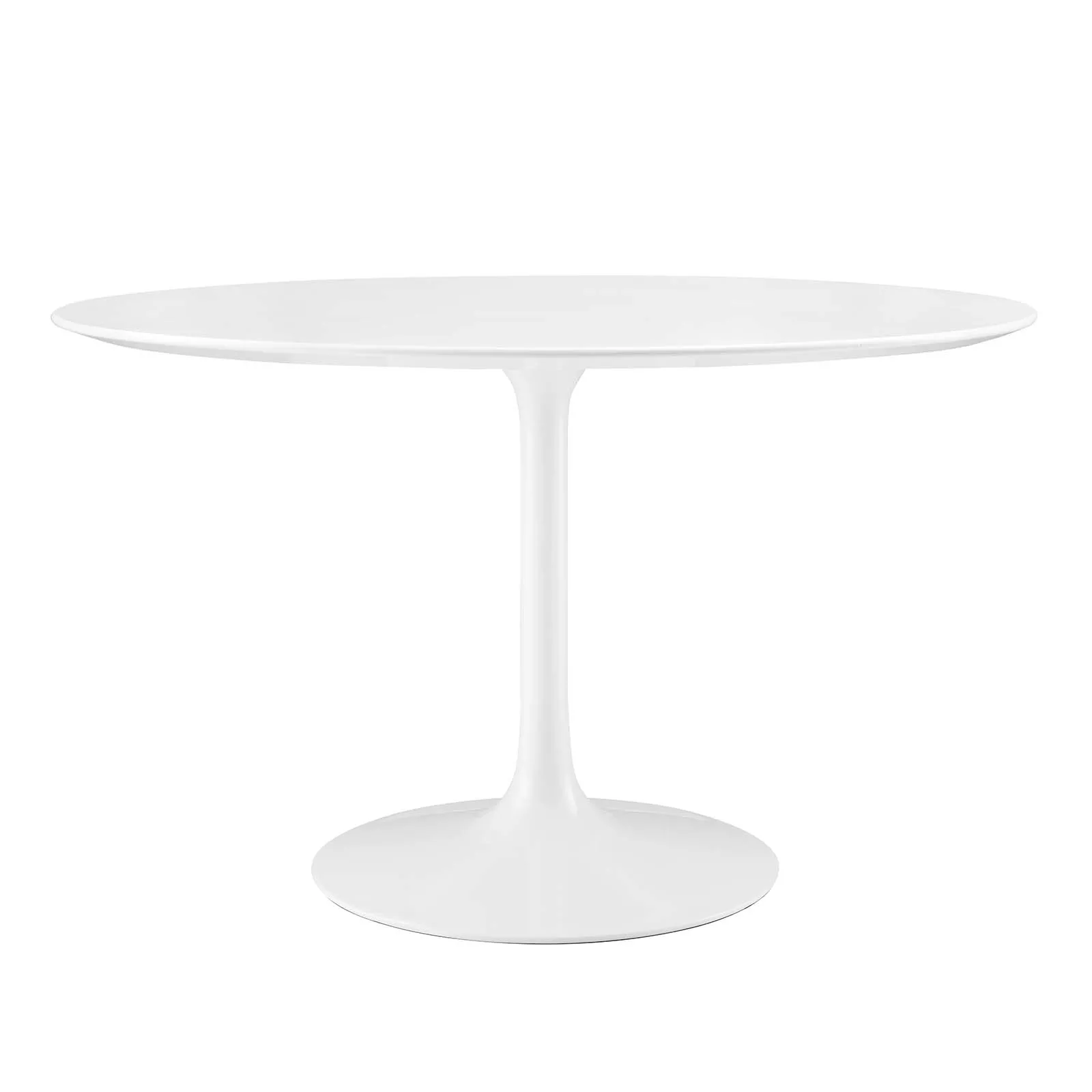 Modway - Lippa 48" Round Wood Top Dining Table White