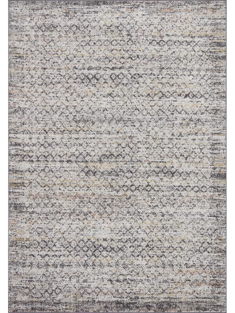 Monroe MON03 Grey/Multi 18" x 18" Sample Rug
