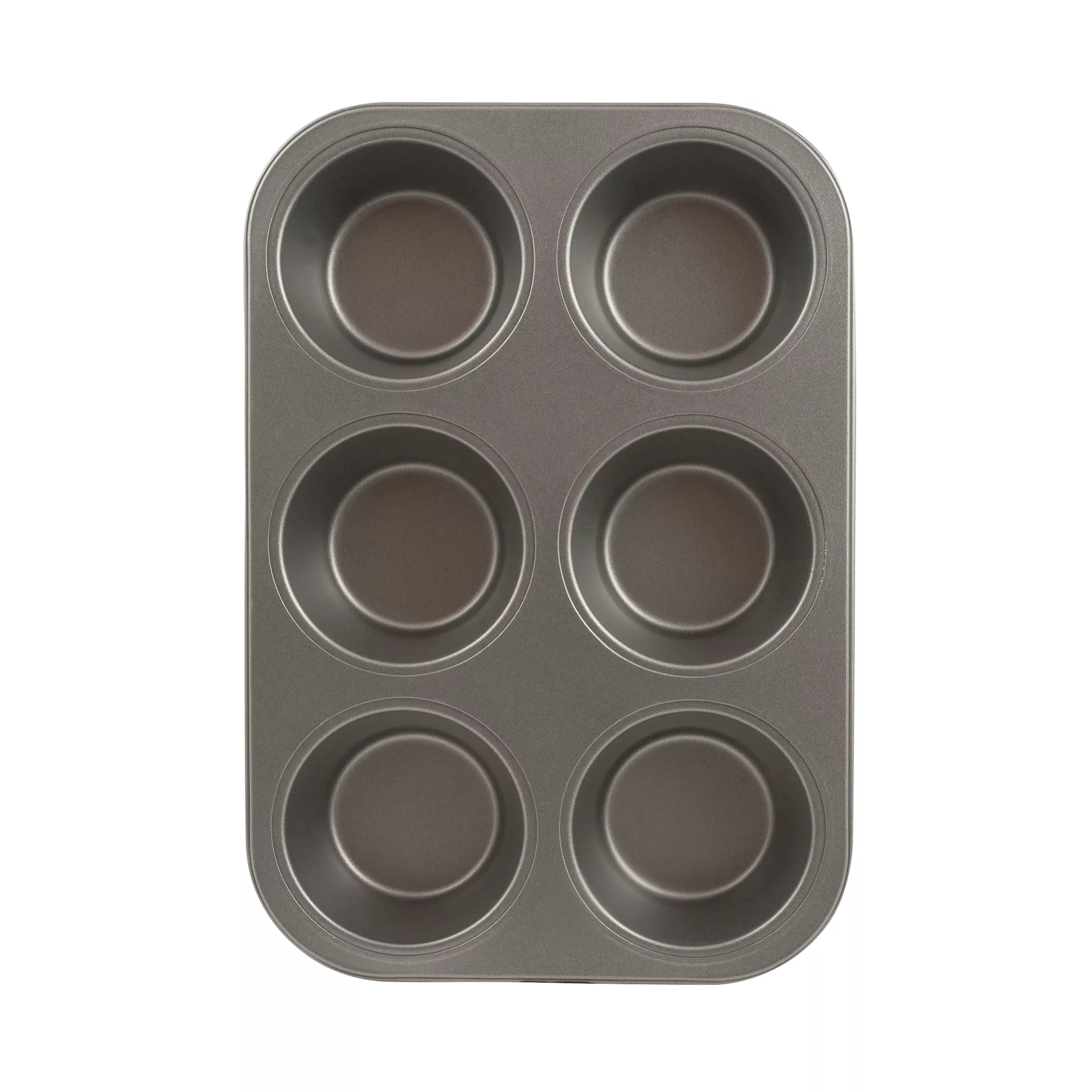 Muffin Pan Non-stick 6 Jumbo
