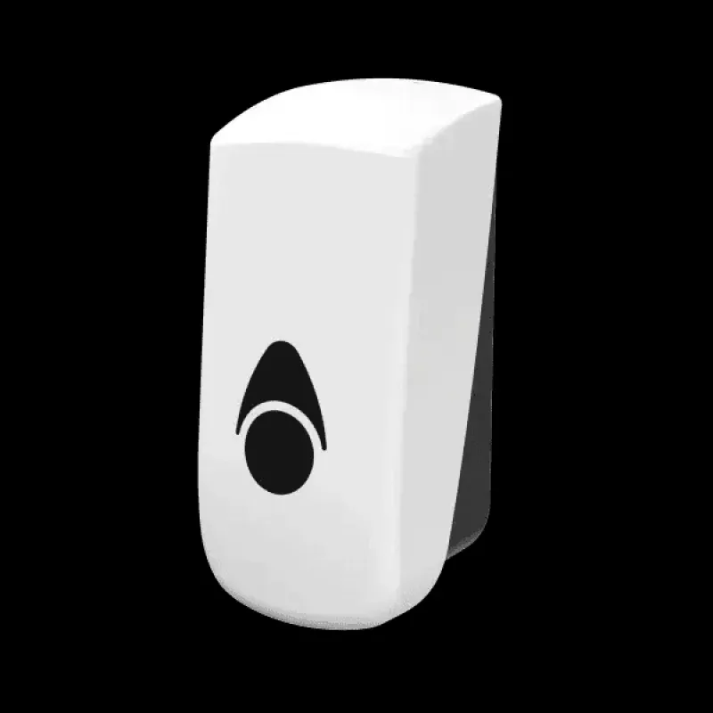 Myriad White / Grey 900ml Refillable Spray Soap Dispenser