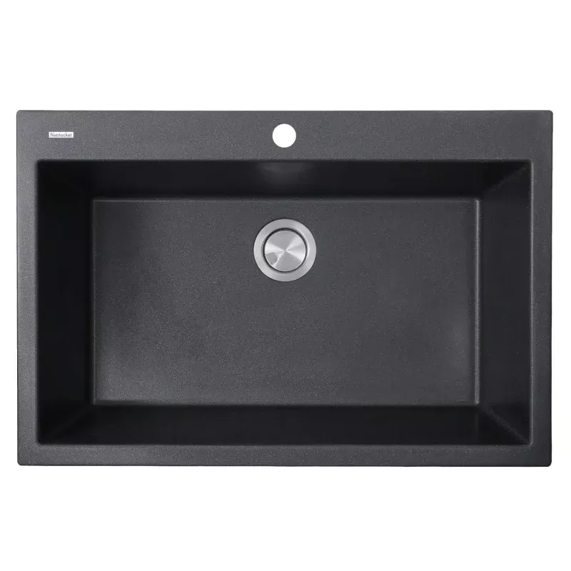Nantucket Sinks 33" Dual-Mount Granite Composite Sink