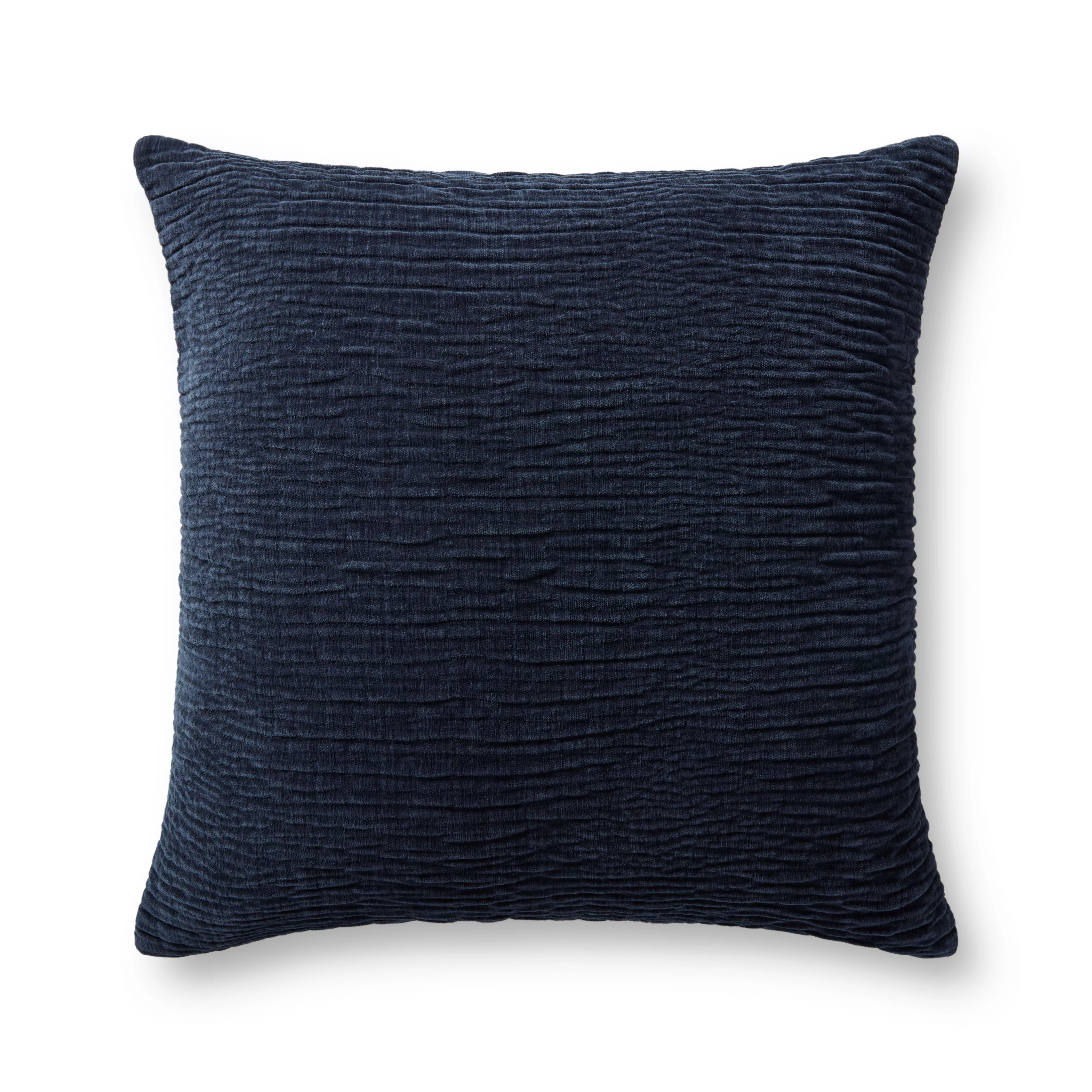Navy 22''x22'' Down Pillow