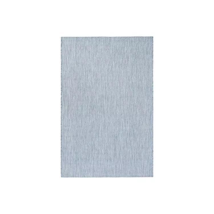 Navy Grey Transitional Polypropylene Rugs Small Rectangle 5x27 - Safavieh