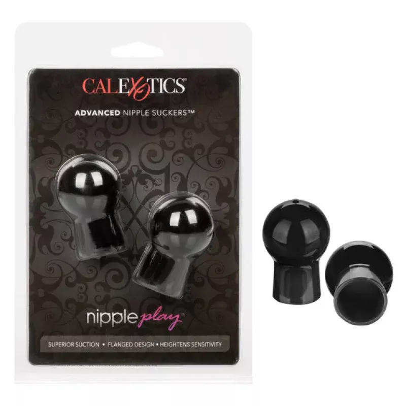 Nipple Play Advanced Nipple Suckers - Black