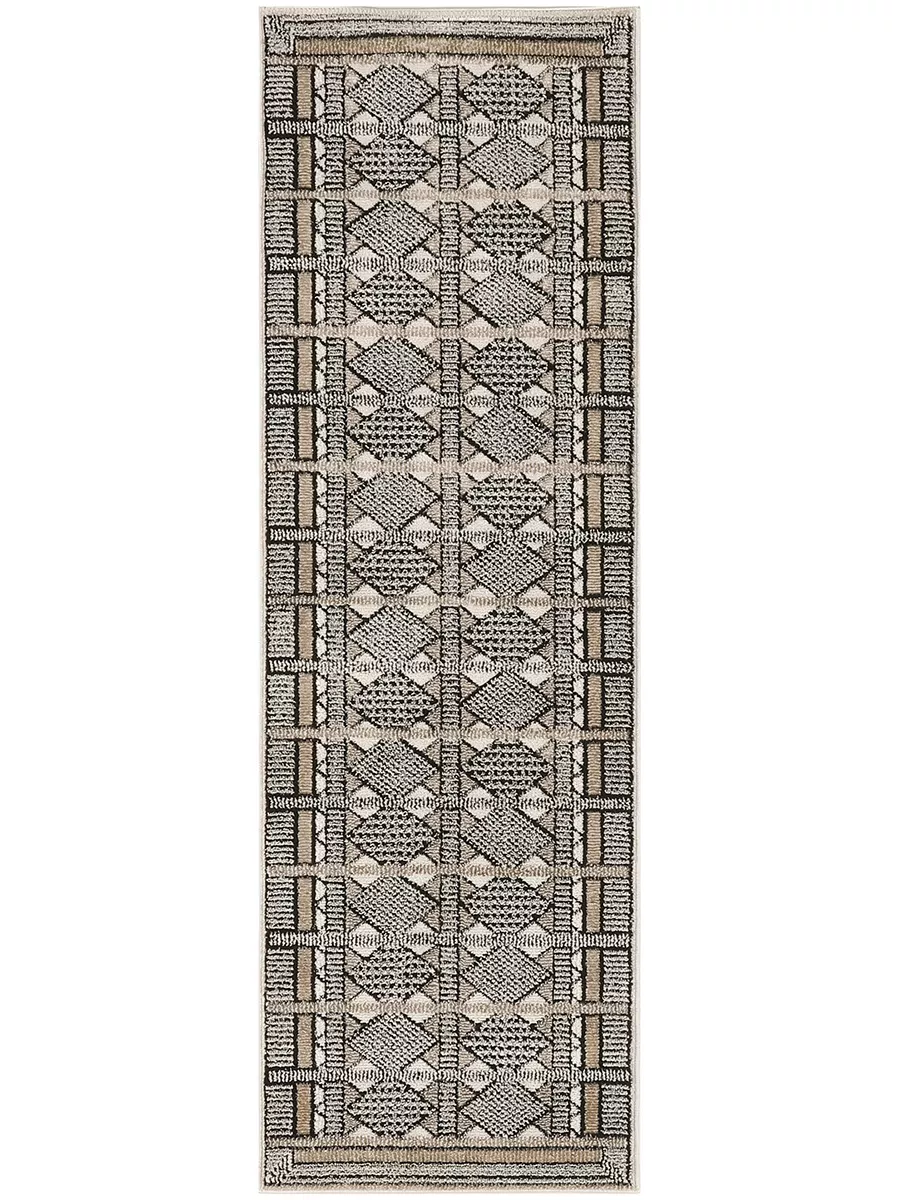 Nordic NRC06 Ivory/Multicolor 2' x 6' Rug
